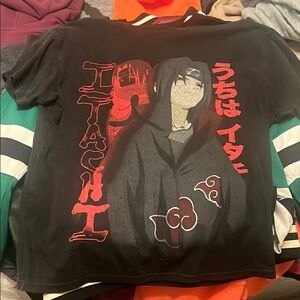 Black Graphic mens T-Shirt